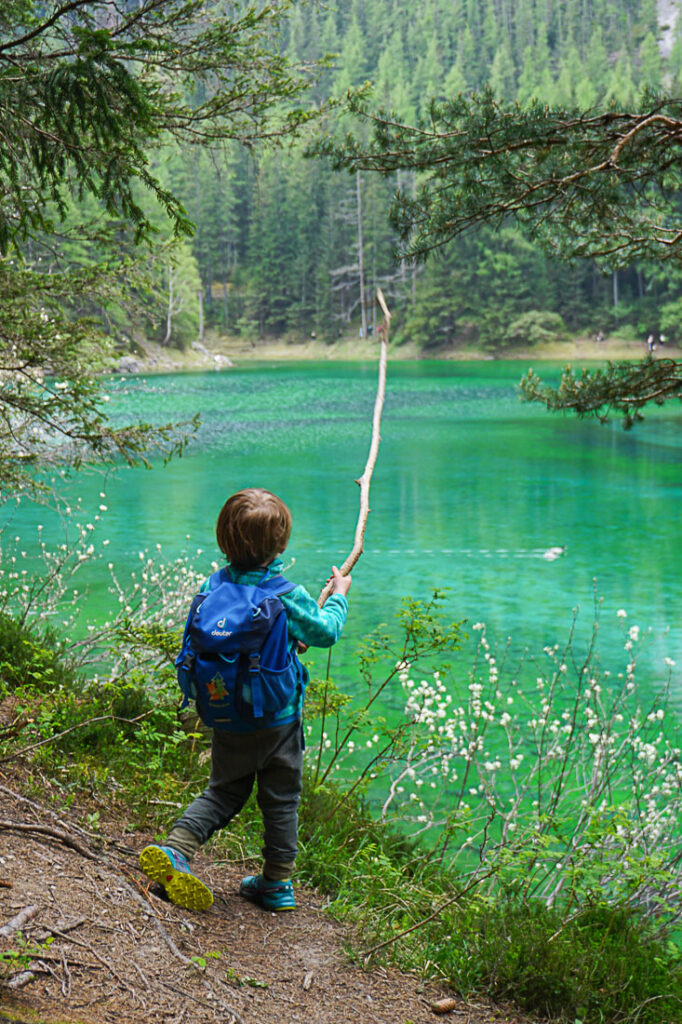 Tragöß Grüner See Kinderwanderung
