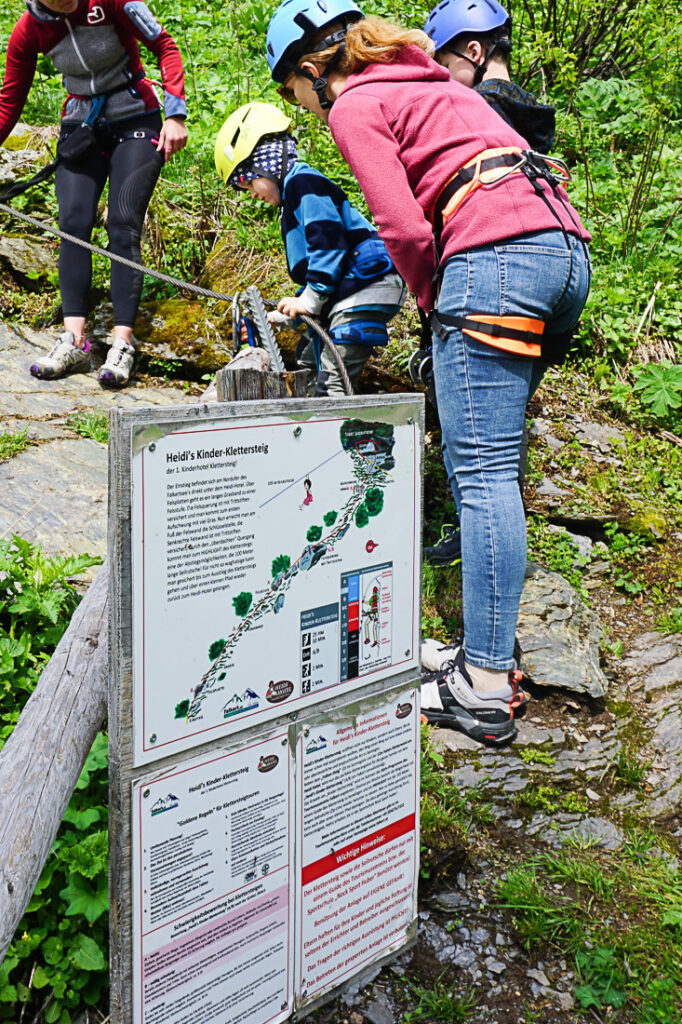 Heidi Hotel Kinder-Klettersteig