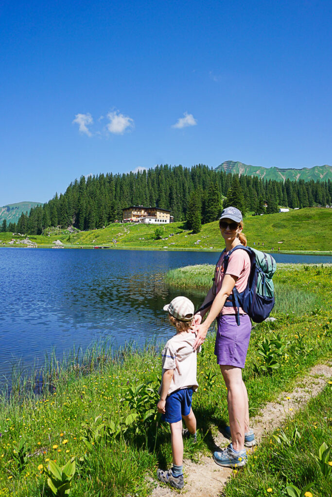 Im Bregenzerwald wandern mit Kind