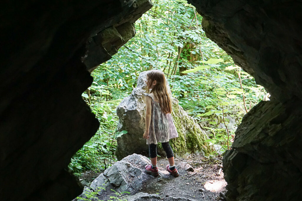 Höhlenpark Klausenstein Bezau wandern