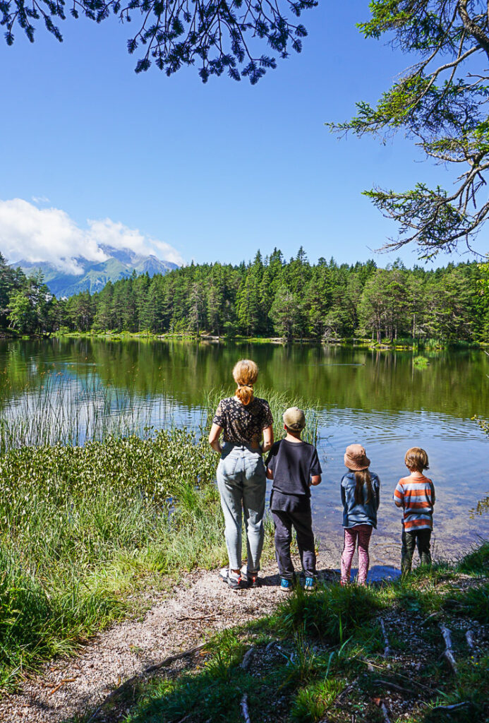 Seefeld mit Kindern Ausflugstipp: Möserer See