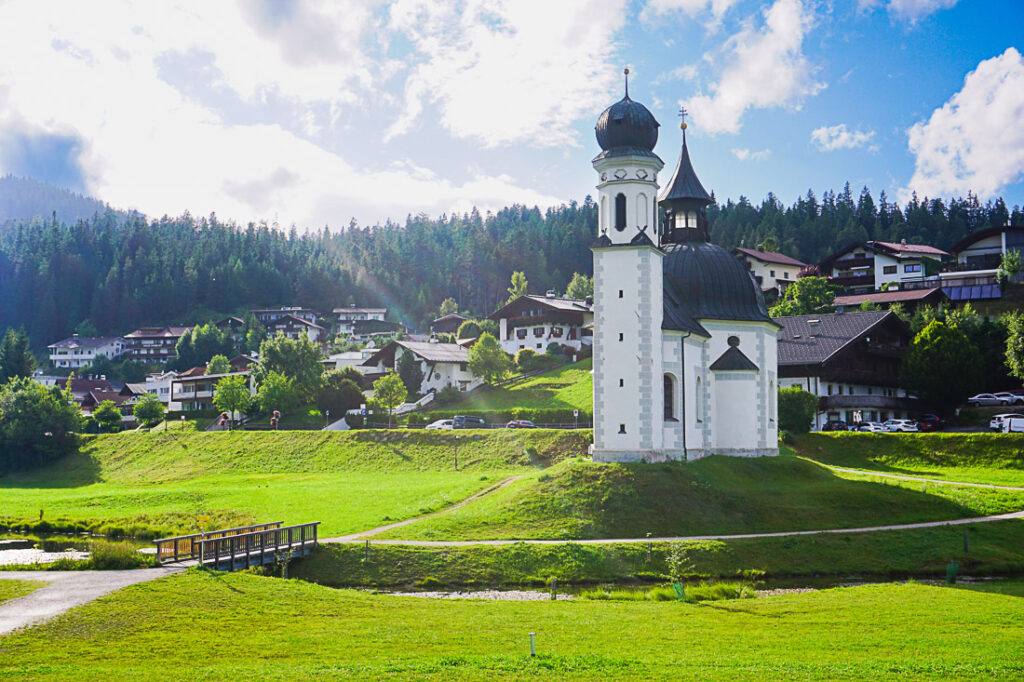 Seefeld mit Kindern Seekirchl