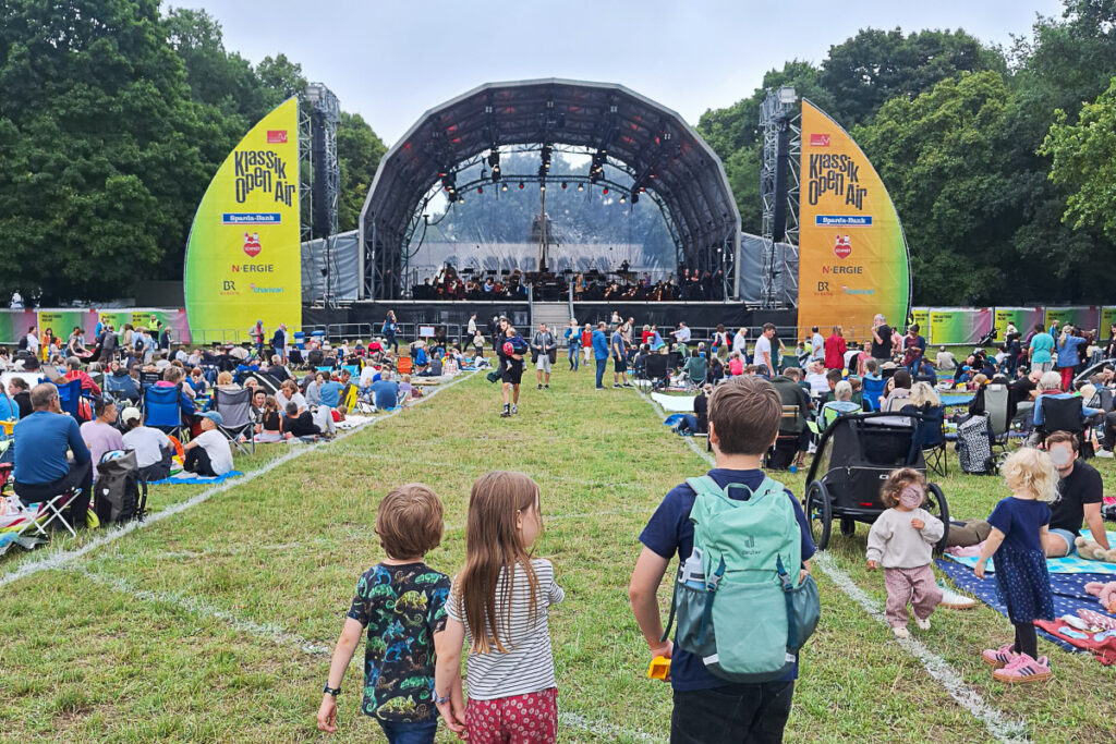 Nürnberg Classic Open Air mit Kindern am Familienkonzert