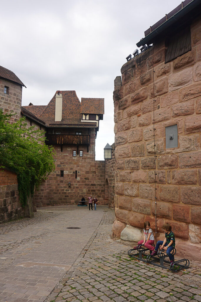 Kaiserburg Nürnberg mit Kindern