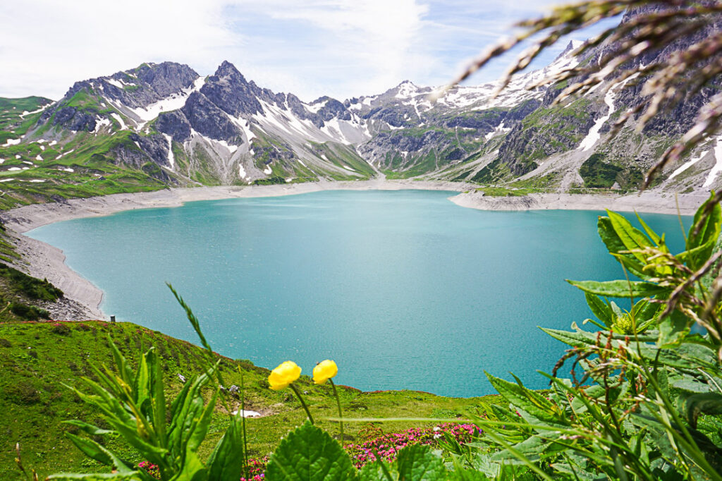 Rätikon wandern am Lünersee