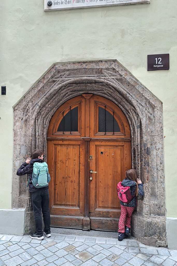 Flüsterbogen Innsbruck mit Kindern
