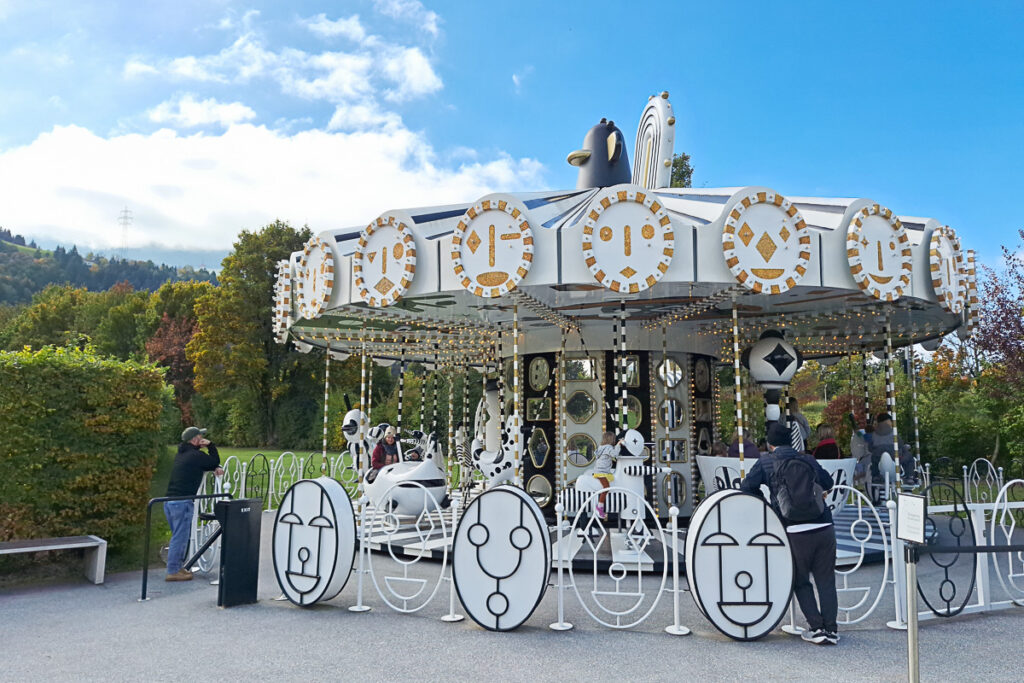Karussell in den Swarovski Kristallwelten