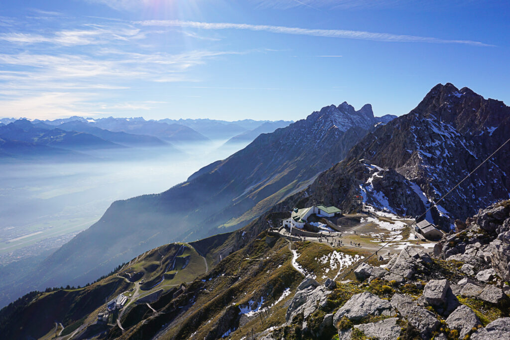 Hafelekar Nordkette Top of Innsbruck Aussicht