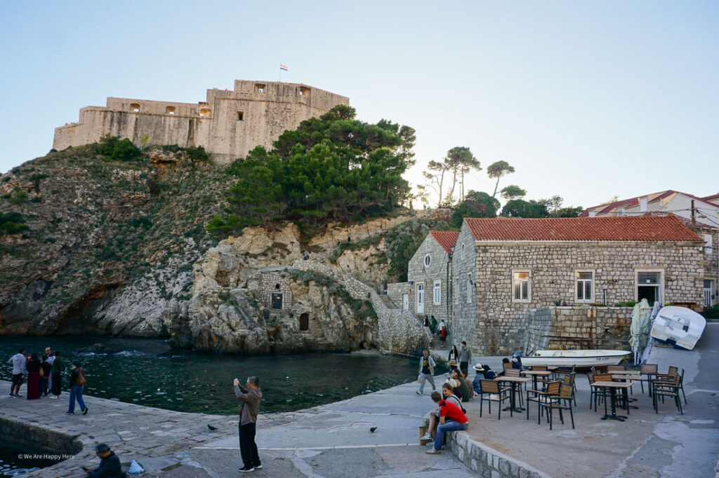Dubrovnik Festung Lovrijenac Abendstimmung