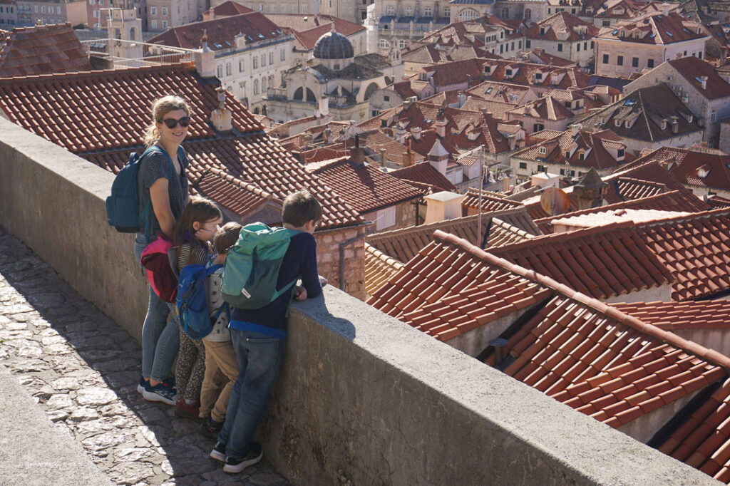 Dubrovnik mit Kindern: Begehung der Stadtmauer