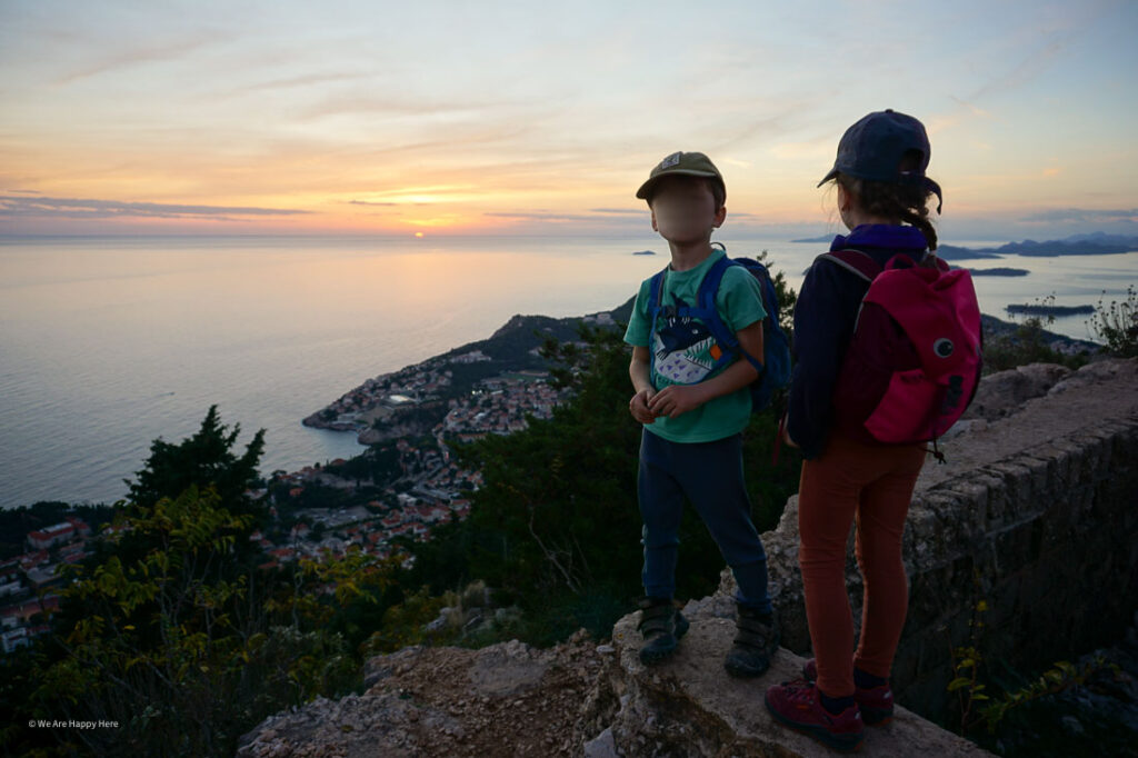 Seilbahn Dubrovnik mit Kindern