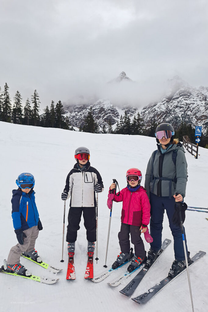 Serlesbahnen Skifahren mit Kindern