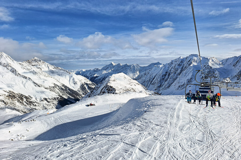 Stubaier Gletscher Skigebiet