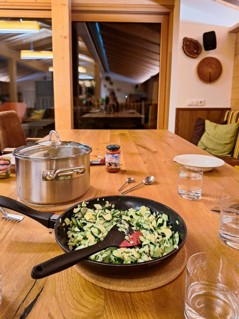 Kochen im Ferienhaus