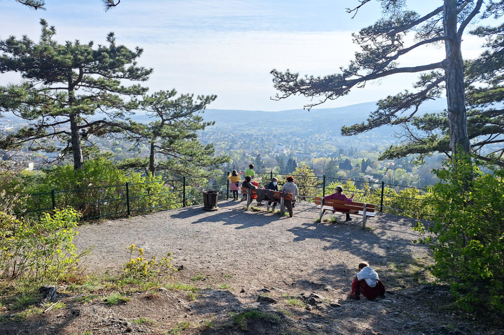 Karolinenhöhe Aussicht in Baden