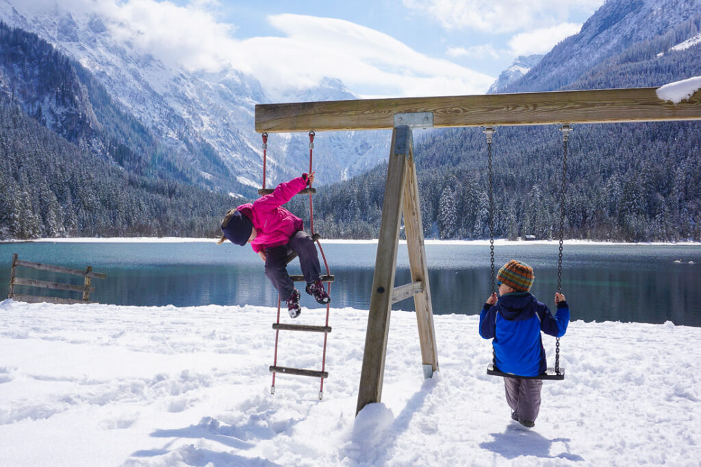 Jägersee Kleinarl im Winter