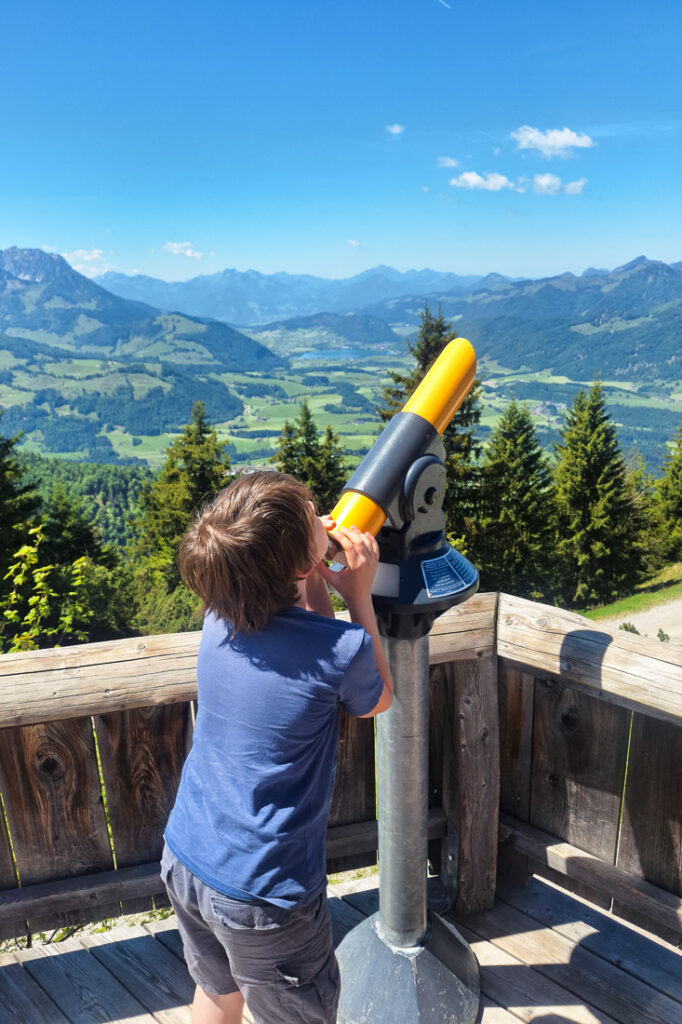 Kössen Aktivitäten mit Kindern: Bärenhütte Unterbergbahn