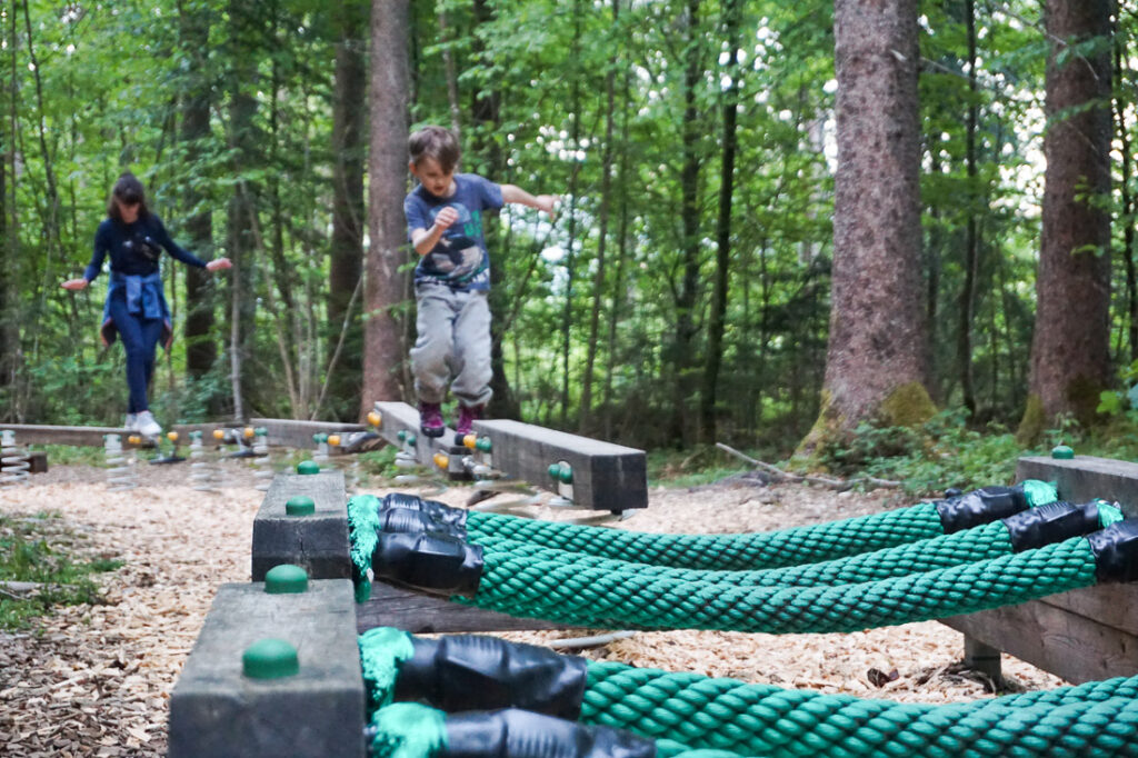 Tipps Kaiserwinkl mit Kindern: Motorikpark Kössen