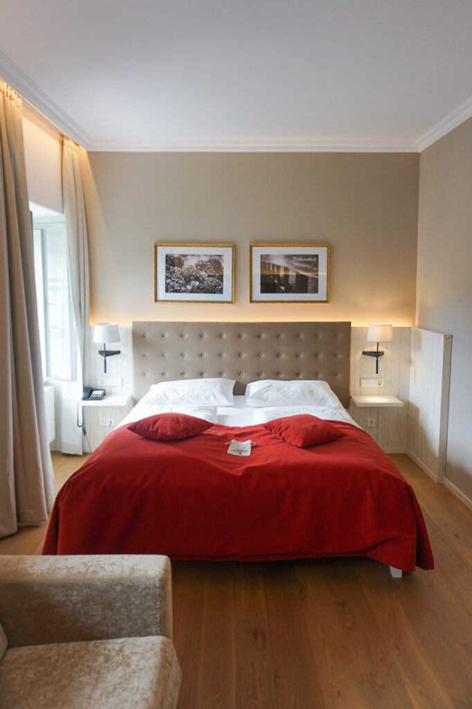 Doppelzimmer im Hotel Schloss an der Eisenstrasse