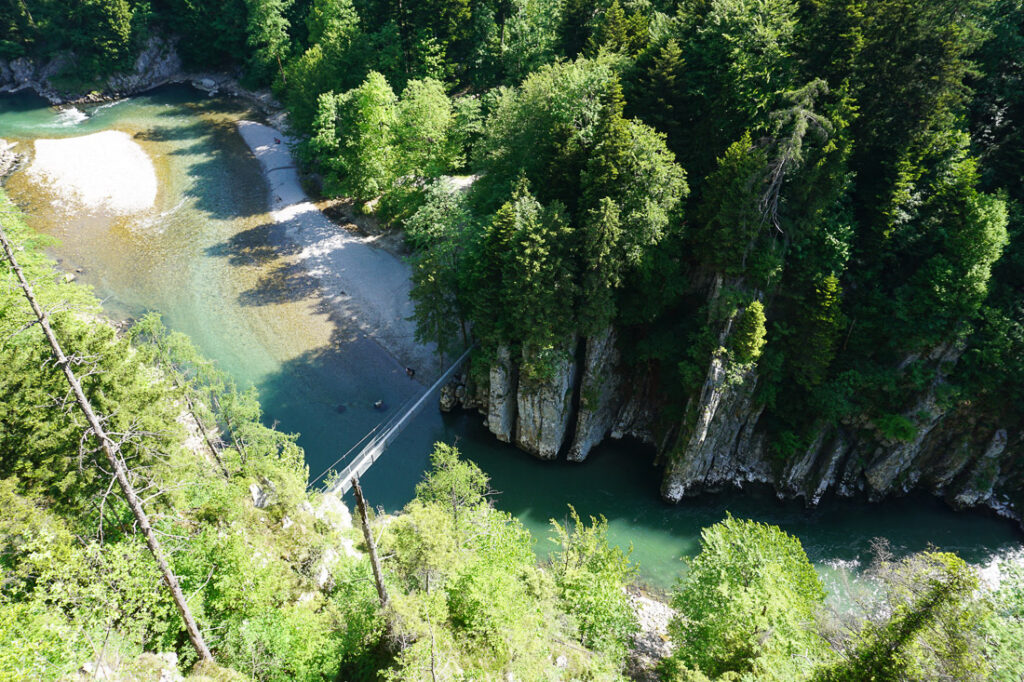Entenlochklamm Schmugglerweg Klobenstein Kössen