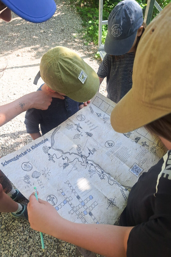 Schmugglerweg Klobenstein wandern mit Kindern