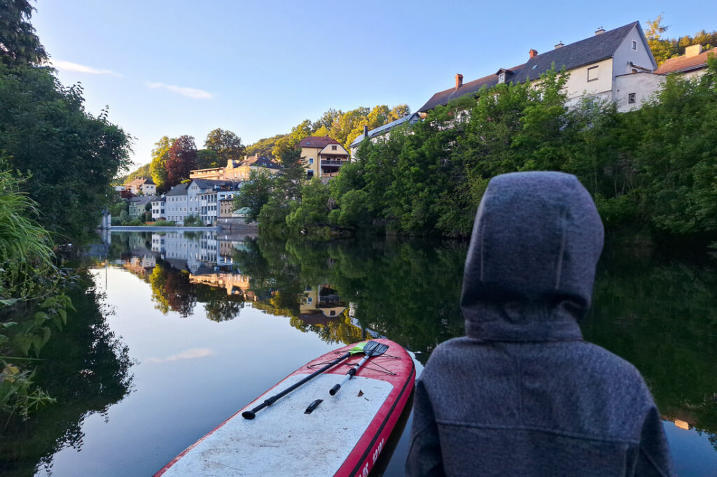 Waidhofen an der Ybbs wandern mit Kindern am Ybbsuferweg