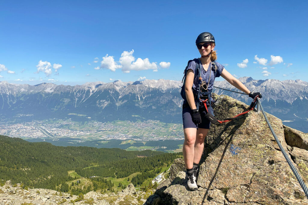 Am Glungezer Klettersteig