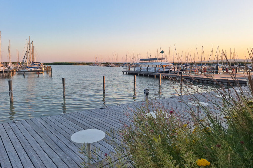 Neuer Strand Breitenbrunn Hafen