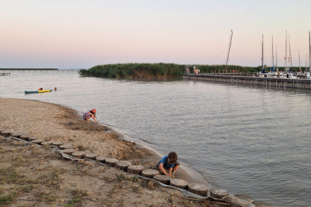 Seebad Breitenbrunn am Neusiedler See mit Kindern