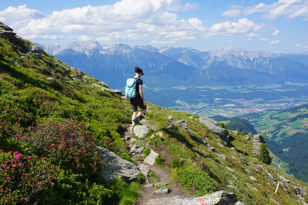 Schartenkogel Wanderung Glungezerbahn
