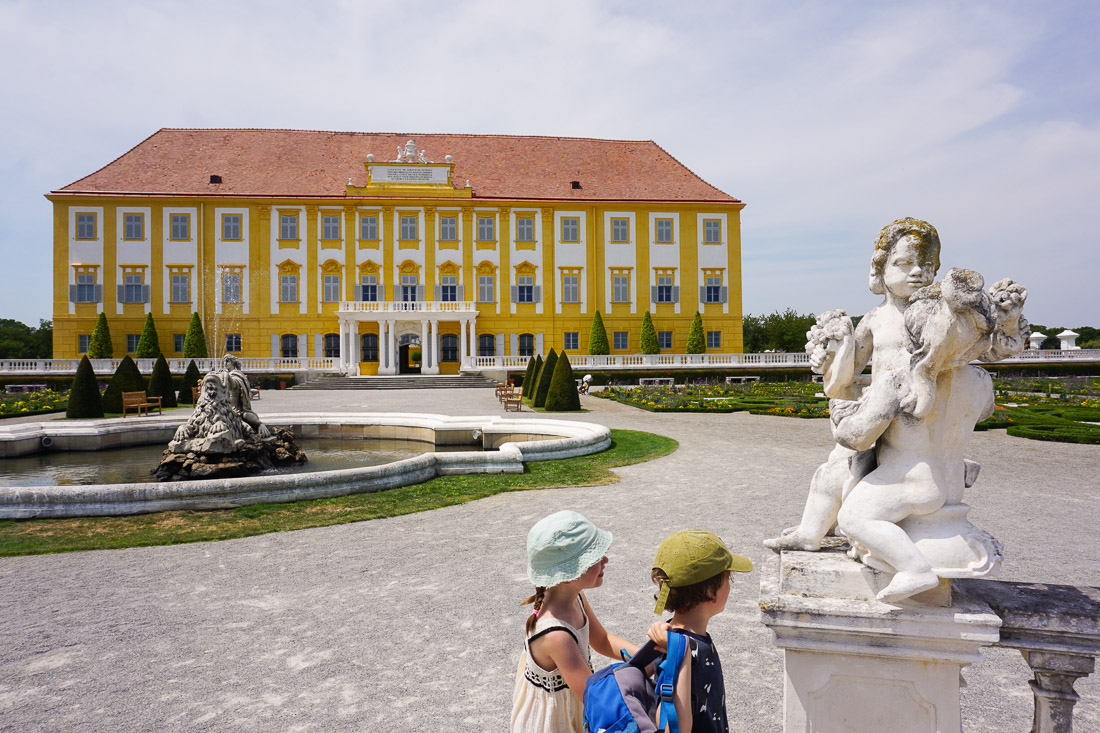 Schloss Hof mit Kindern