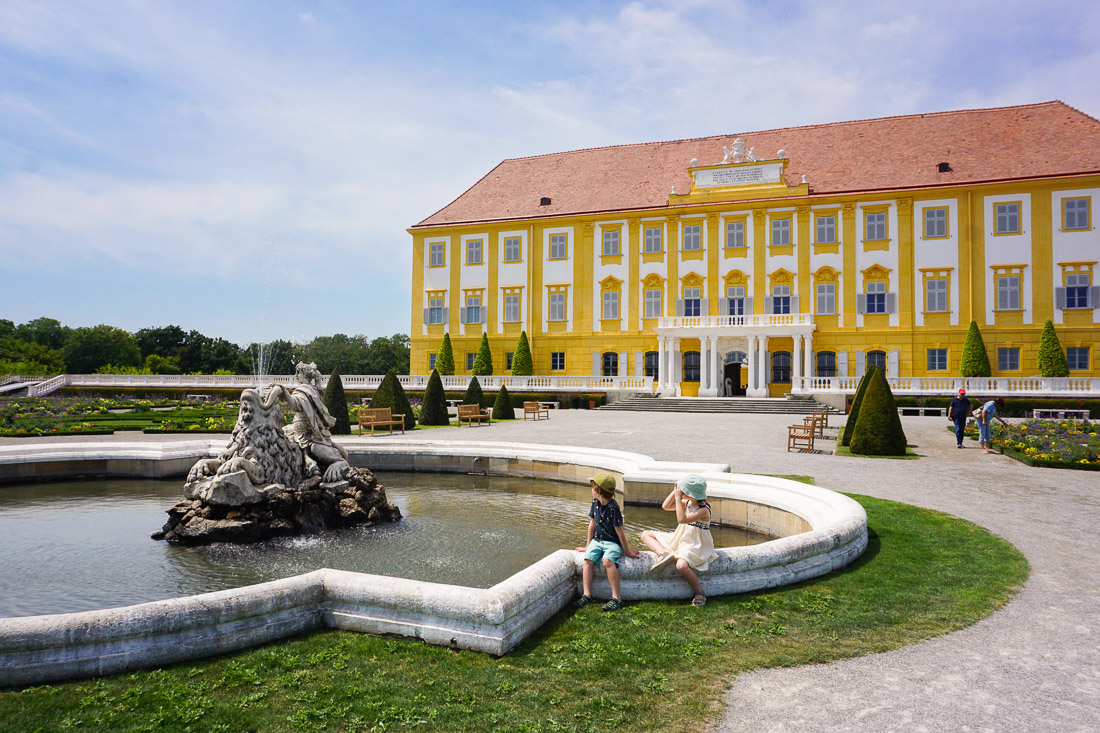 Schloss Hof mit Kindern