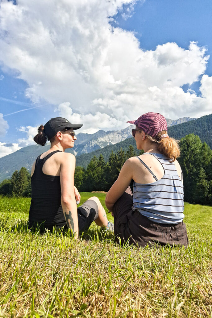 Wandern am Bergsagen Weitwanderweg in Tirol