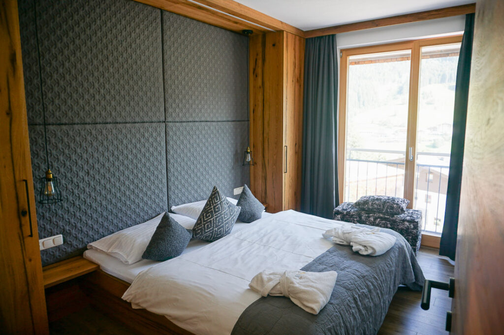 Bachgut Chalet Schlafzimmer
