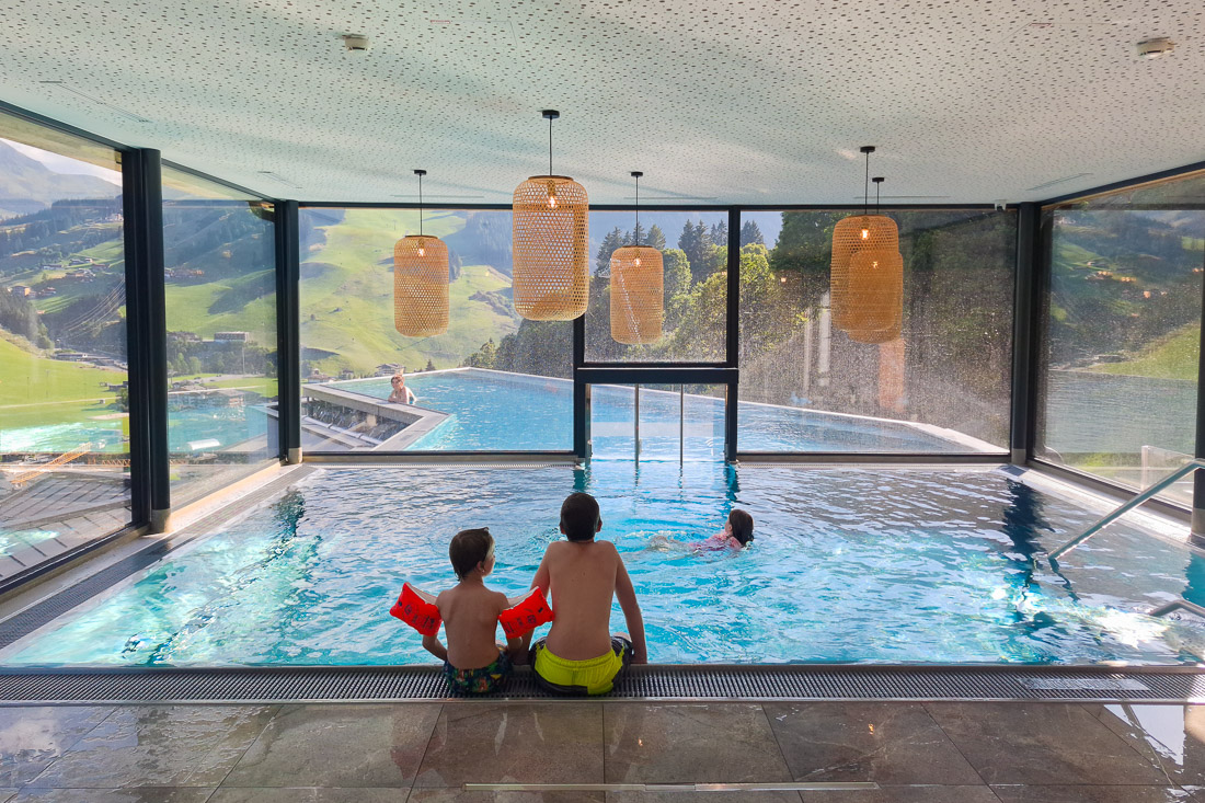 Chalet Salzburg: Bachgut mit Kindern