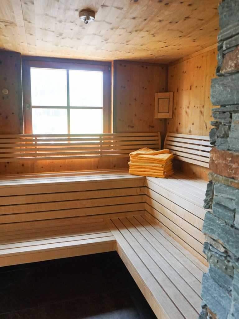 Bachgut private Sauna