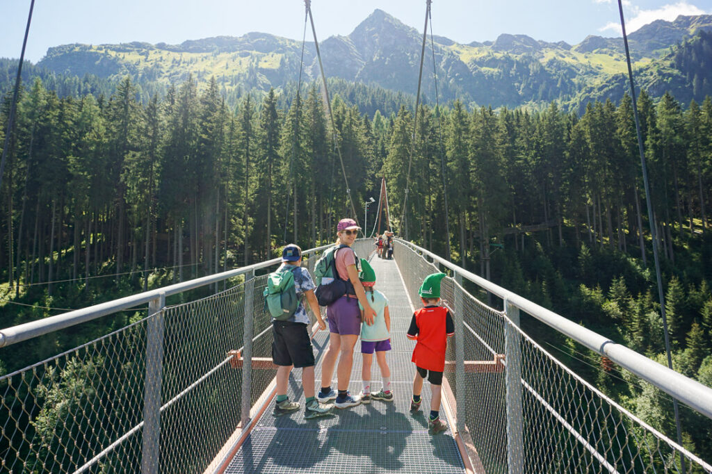 Baumzipfelweg Hinterglemm Golden Gate Brücke der Alpen