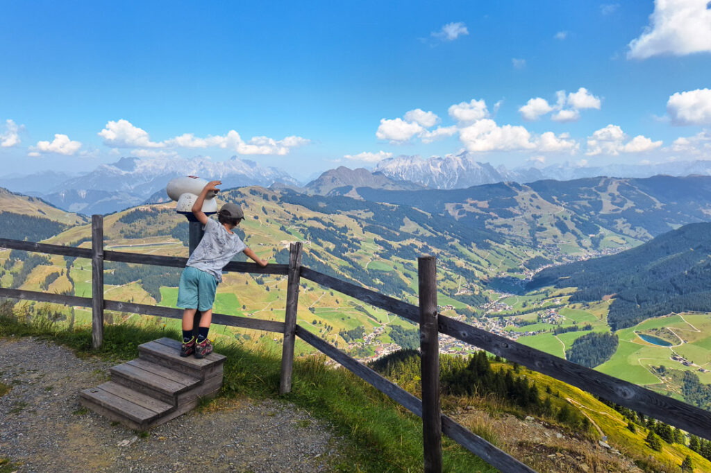 Zwölferkogel Saalbach Hinterglemm mit Kindern