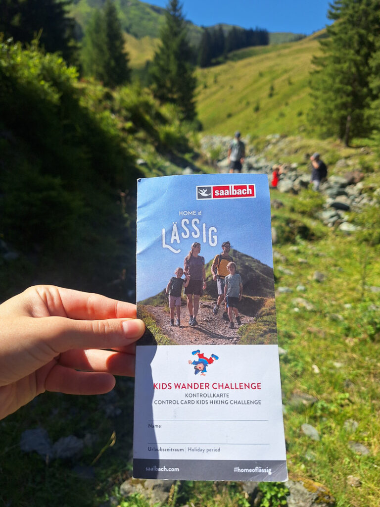 Kids Hiking Challenge Saalbach Hinterglemm