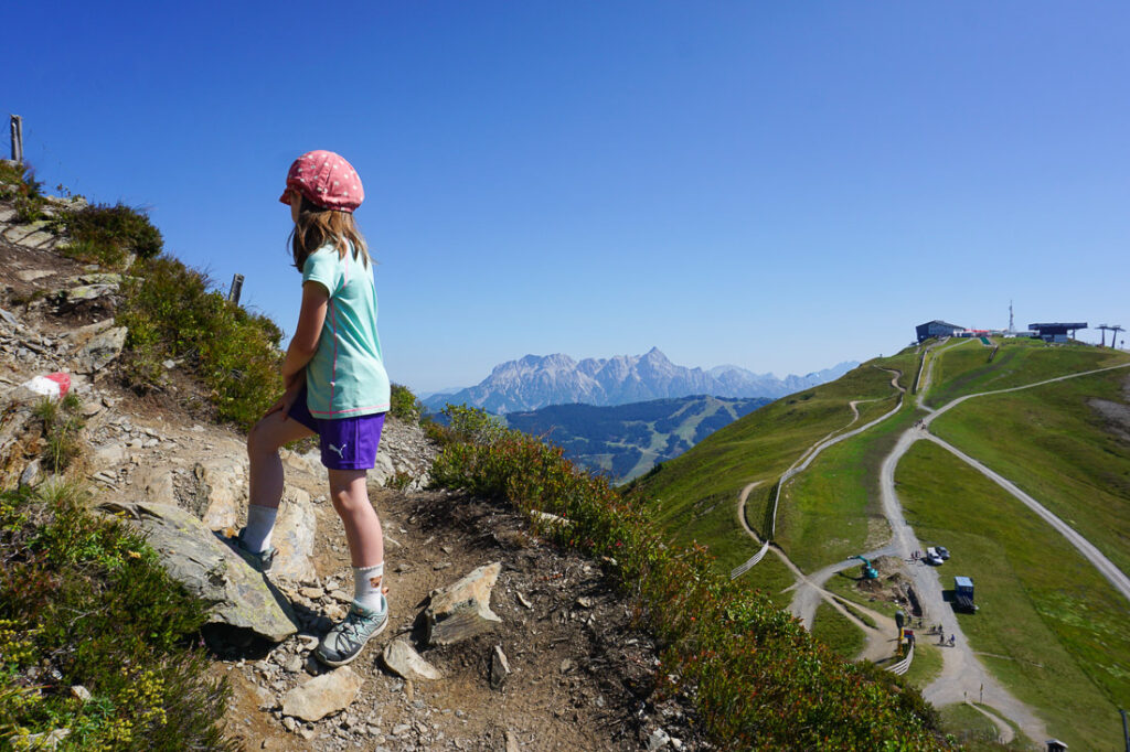 Wandern mit Kindern in Saalbach Hinterglemm: Schattberg Gipfelrunde