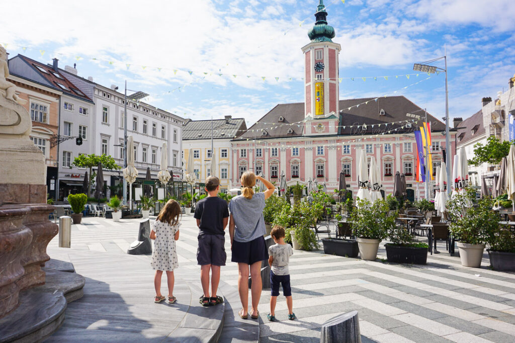 St Pölten mit Kindern