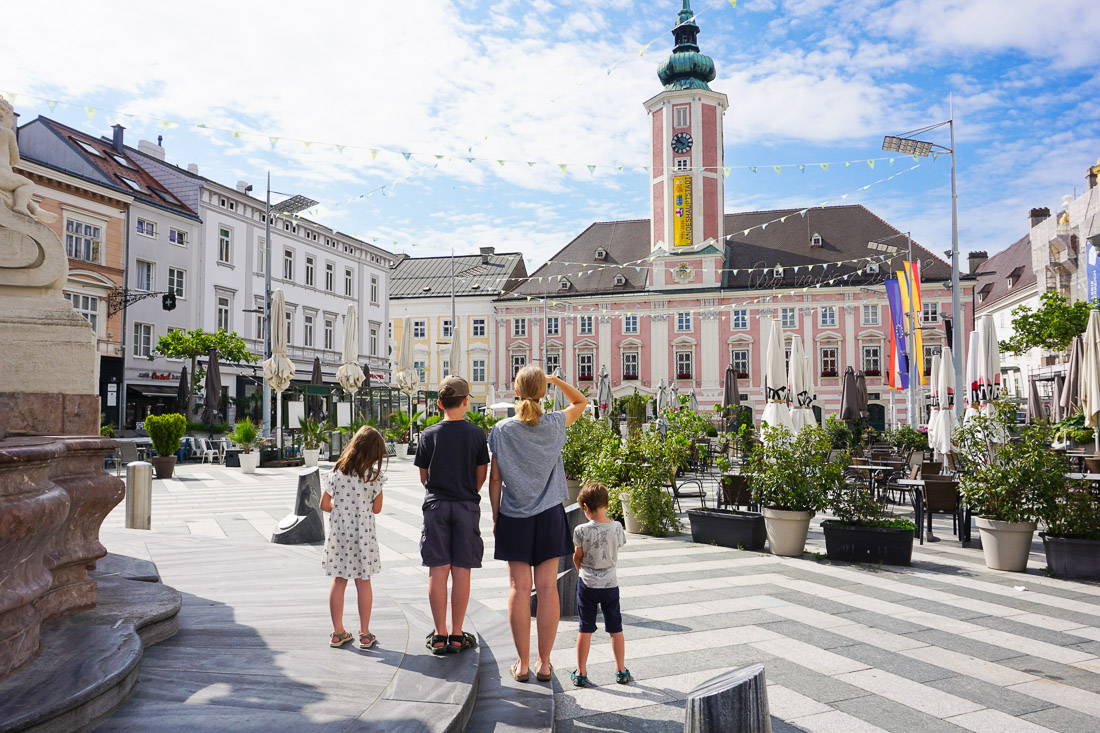 St Pölten mit Kindern