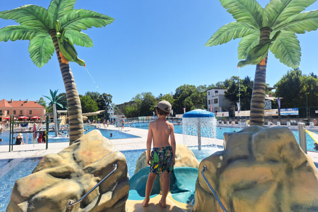 Kinderbecken im Strandbad Baden bei Wien